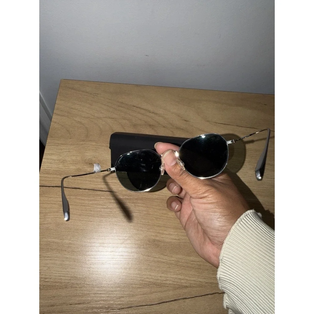 Maui Jim Island Eyes Sunglasses MJ859 11B Silver 50mm Black